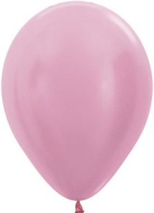 Шар (5''/13 см), Розовый (409), перламутр, 100 шт.