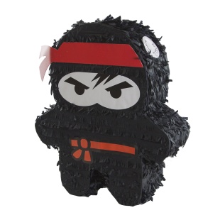 Пиньята Опасный Ниндзя, Черный, 40*34*12 см, 1 шт. в упак. 