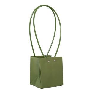 Пакет для цветов, Мастхэв, Авокадо, 15*13*13 см, 1 шт.