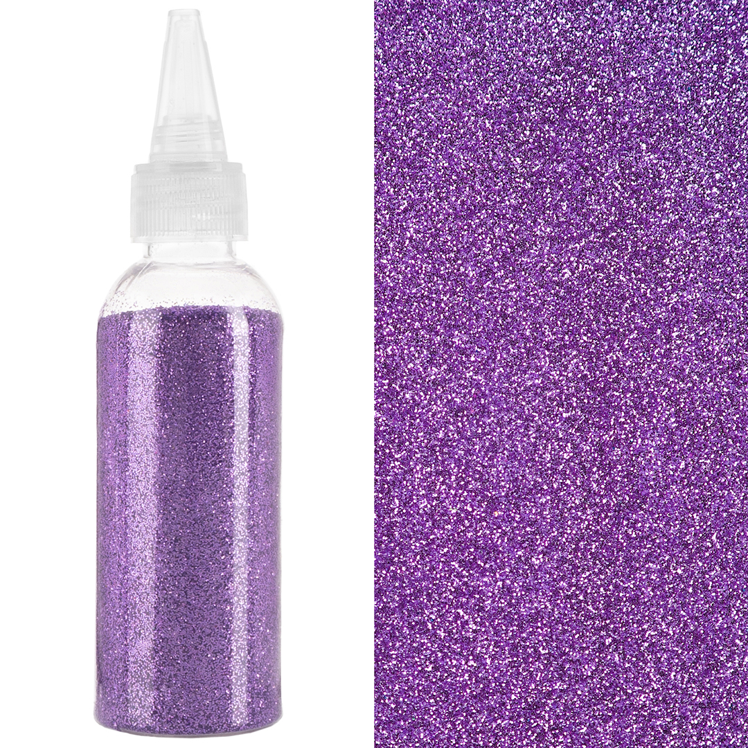 Глиттер Сиреневый, 80 г.