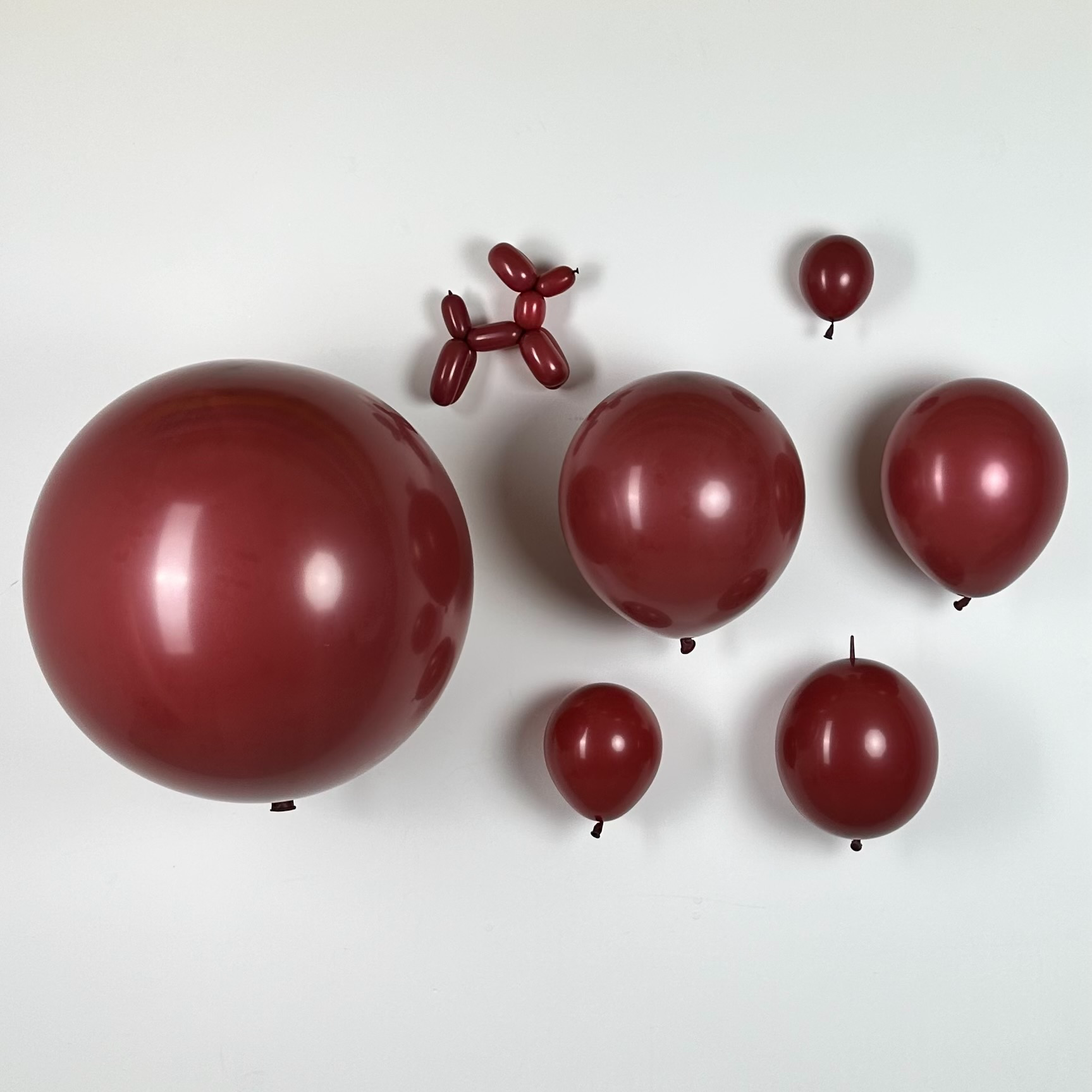 Шар (12''/30 см) Мерло (018), пастель, 12 шт.
