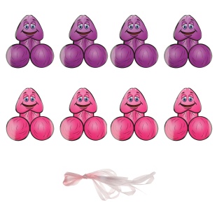 Гирлянда на Девичник, Розовый, 23*21 см, 2 м, 1 упак.