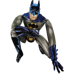 Шар 3D (25''/64 см) Фигура, Бэтмен, 1 шт. в уп.