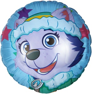 Шар (18''/46 см) Круг, Щенок Рейнджер, 1 шт. в уп.