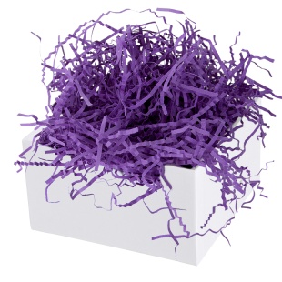 Наполнитель для коробок, бумага, Сиреневая фиалка, 50 г.