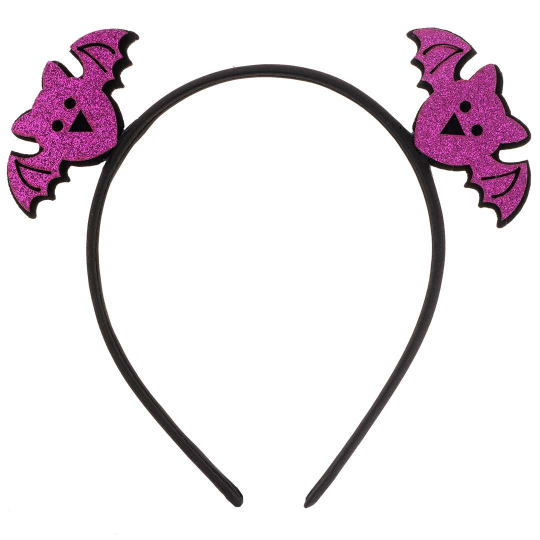 Ободок, Летучие мыши, Фиолетовый, 1 шт. 