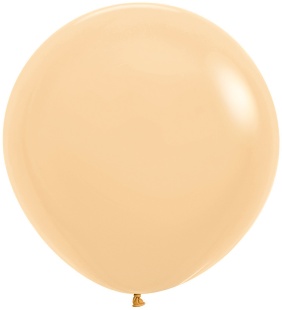 Шар (24''/61 см), Телесный (661), макарунс, 3 шт.