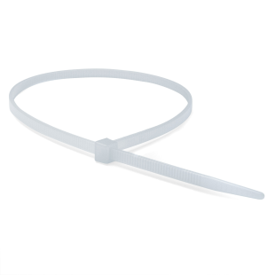 Стяжка (хомут) 2,5*100 мм. Белый, 100 шт.