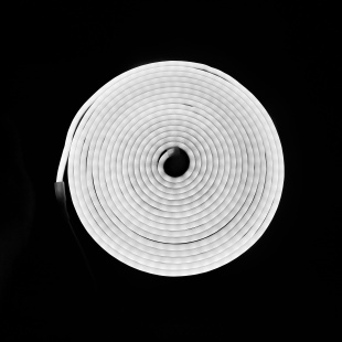 Светодиодная гирлянда, Дюралайт 120 Led/м, с адаптером, 6*12мм,12v, 5 м. Белый, 1 шт.