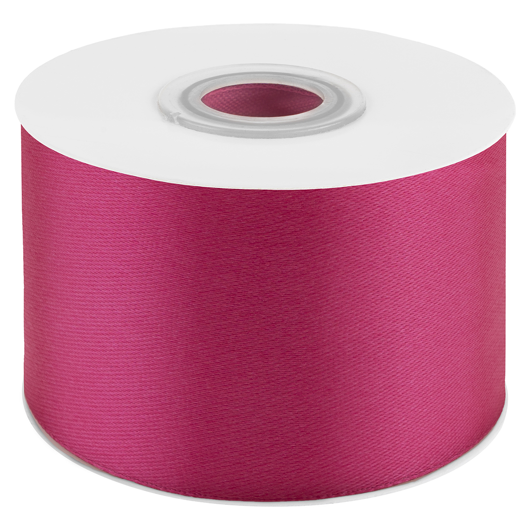 Лента атласная (5 см*22,85 м) Фуше, 1 шт.