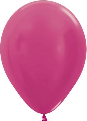 Шар (5''/13 см), Фуше (512), металлик, 100 шт.