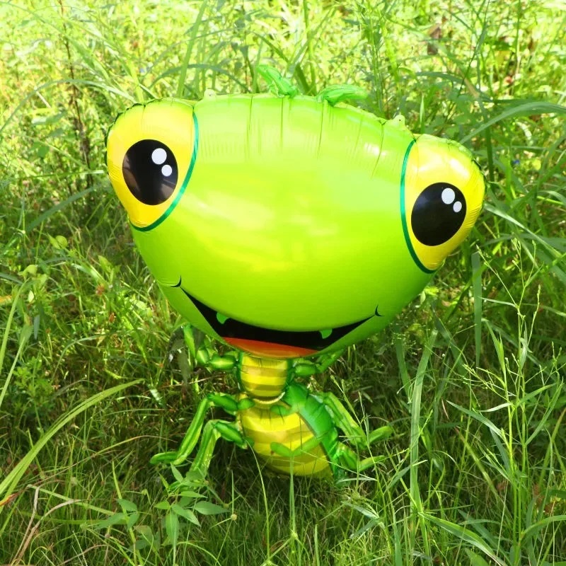 Шар (28''/71 см) Фигура, Счастливый кузнечик, 1 шт.