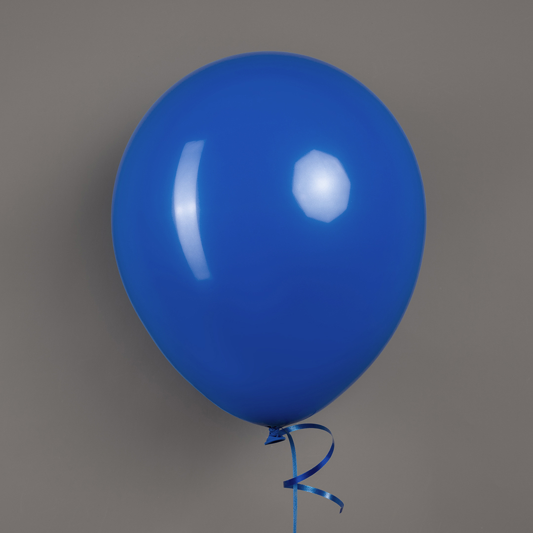 Шар (12''/30 см), Синий, пастель, 100 шт.