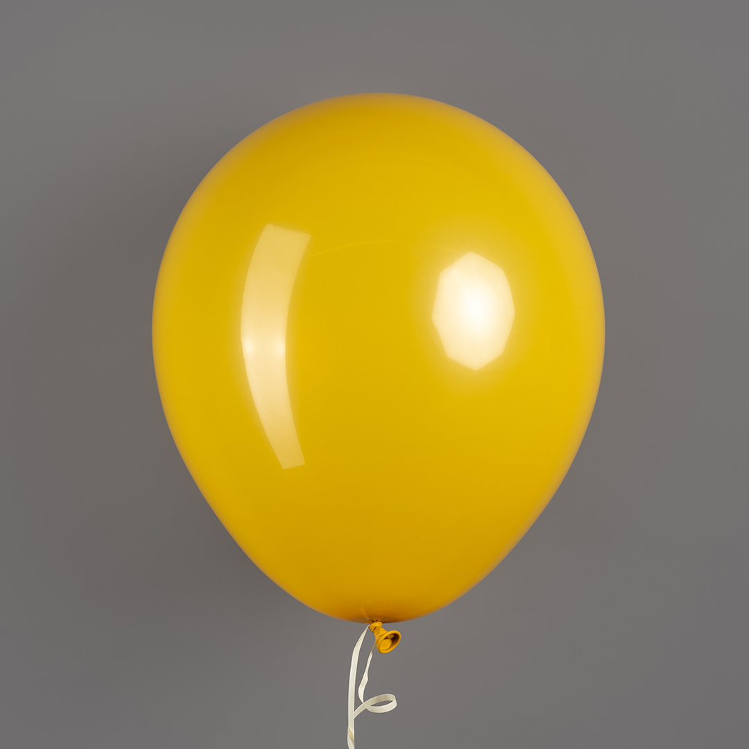 Шар (12''/30 см), Медово-желтый, пастель ретро, 100 шт.