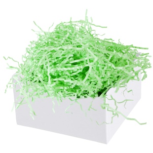 Наполнитель для коробок, бумага, Зеленый чай, 50 г.