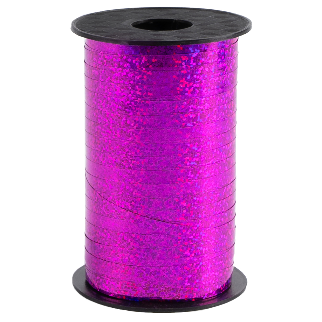 Лента полипропиленовая (0,5 см*250 м) Фуше, Голография, 1 шт.