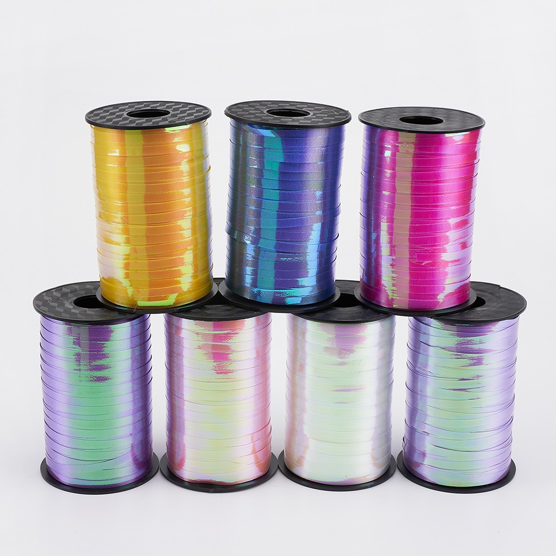 Лента полипропиленовая (0,5 см*250 м) Северное сияние, Лаванда, Хамелеон, 1 шт.