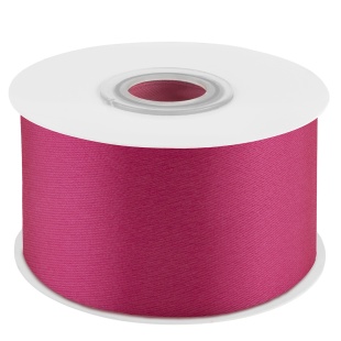 Лента атласная (3,8 см*22,85 м) Фуше, 1 шт.