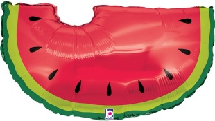 Шар (30''/76 см) Фигура, Долька арбуза, 1 шт.