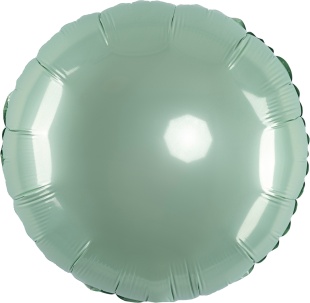 Шар (18''/46 см) Круг, Мятный, Макарунс, 1 шт.