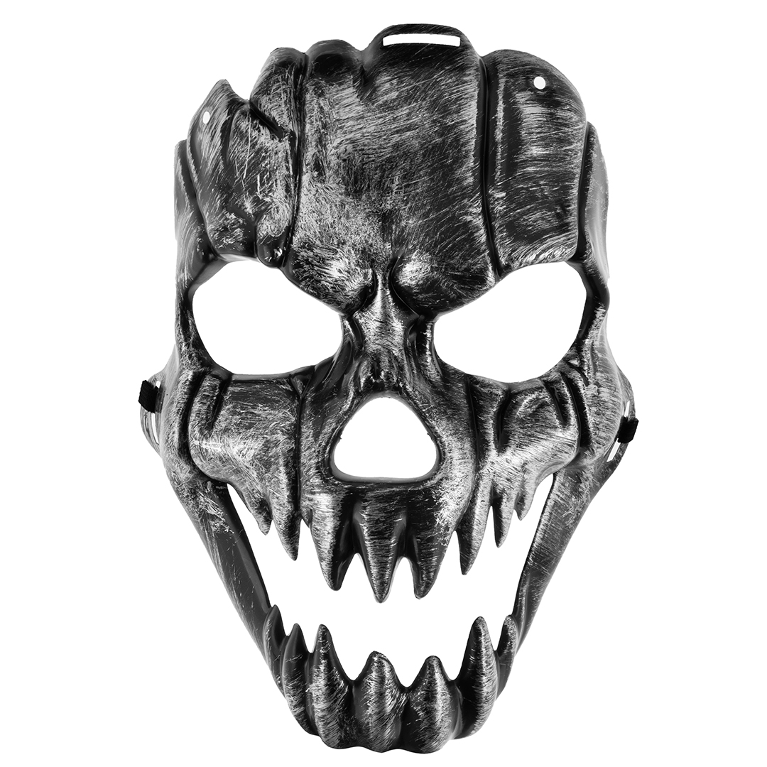 Карнавальная маска, Череп Призрак, 23,5*17*9 см, 1 шт. 