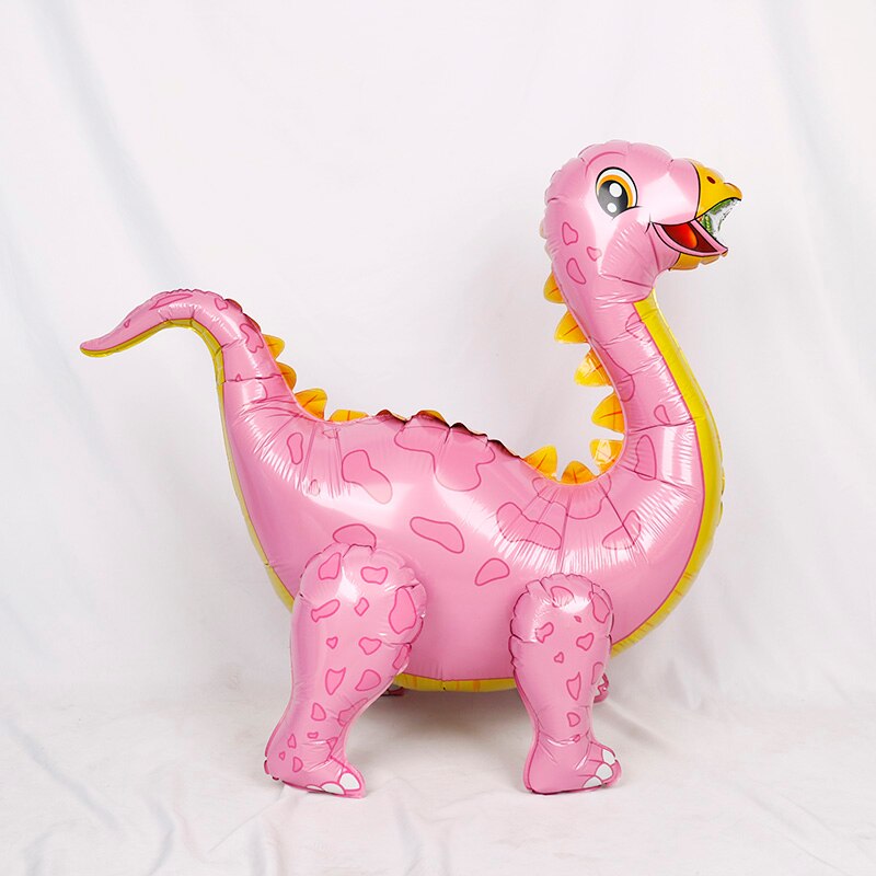 Шар 3D (36''/91 см) Фигура, Динозавр Стегозавр, Розовый, 1 шт. в уп.