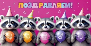 Конверты для денег, Поздравляем! (енотики), 10 шт.