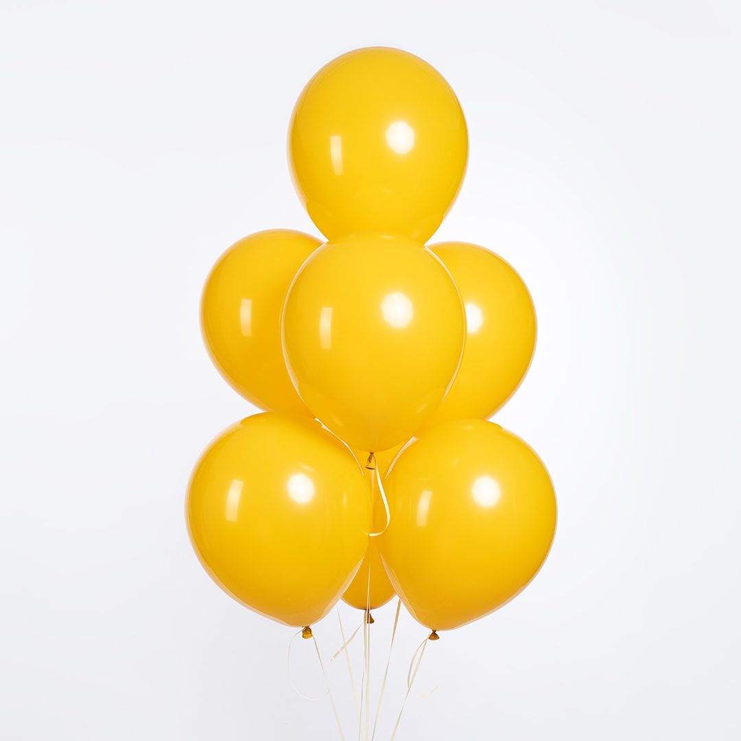 Шар (12''/30 см), Медово-желтый, пастель ретро, 100 шт.