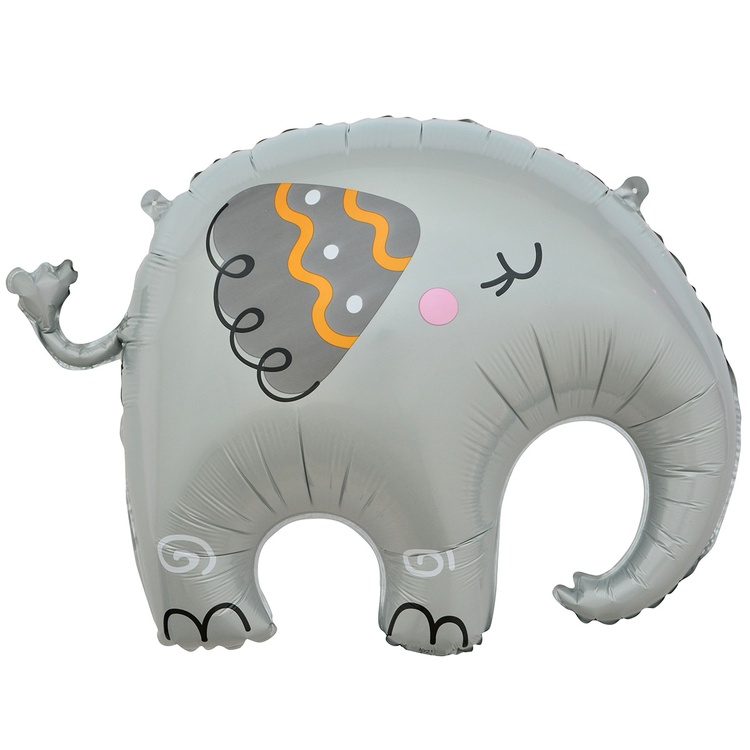 Шар (28''/71 см) Фигура, Слоненок, 1 шт.