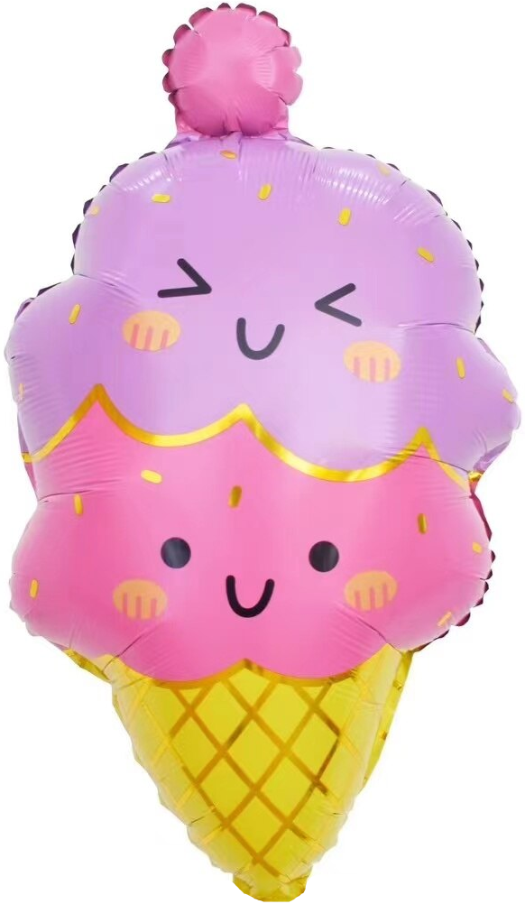 Шар (26''/66 см) Фигура, Сладкое мороженое, 1 шт.