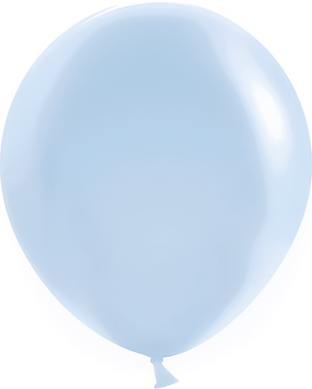 Шар (18''/46 см), Воздушно-голубой, макарунс, 25 шт.