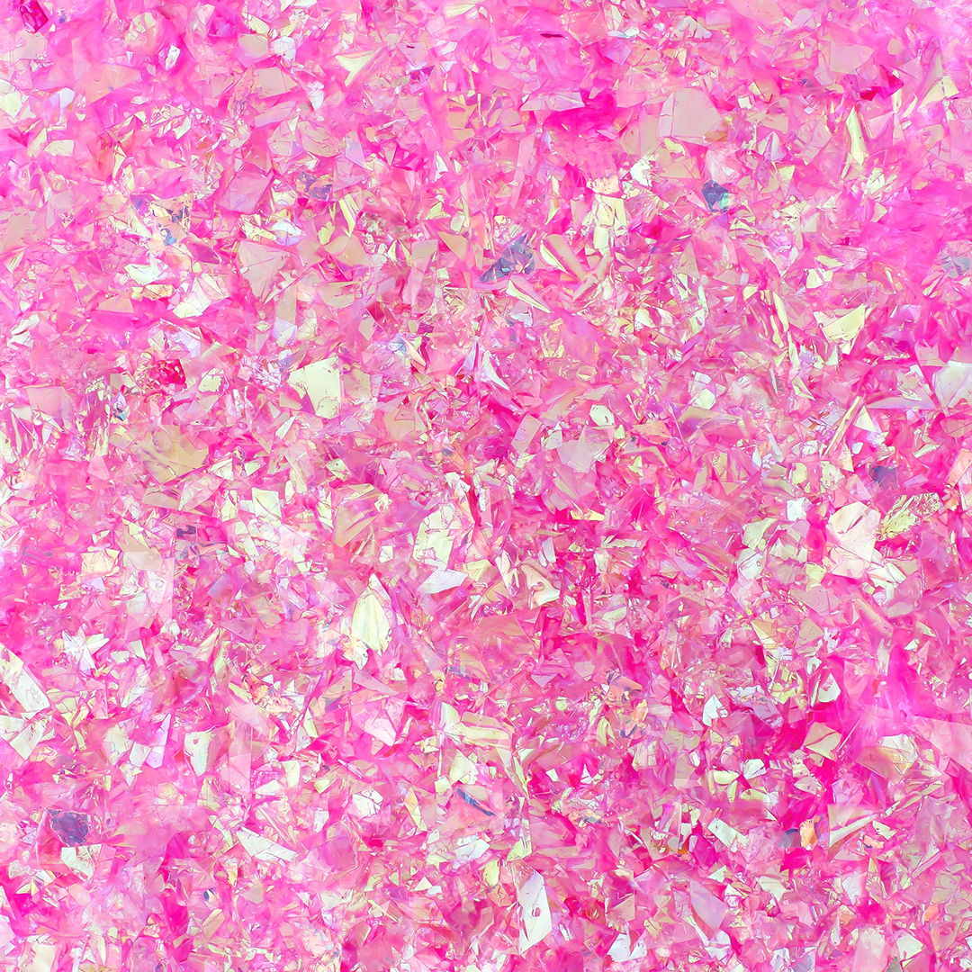 Конфетти дробленые Ярко-розовый, Хамелеон, 20 г.