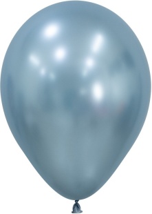 Шар (5''/13 см), Арктический голубой (839), шелк, 50 шт.