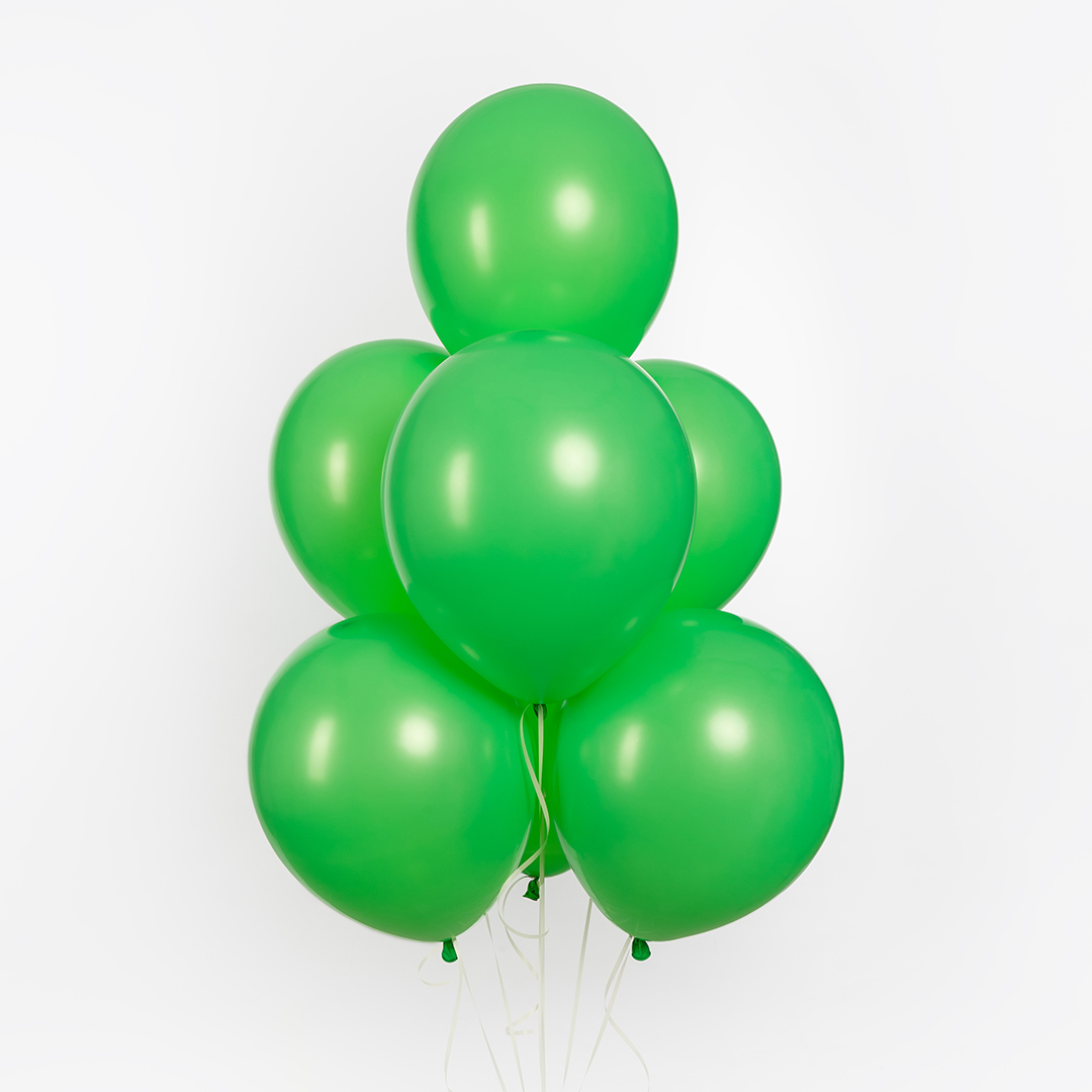 Шар (12''/30 см), Зеленый, лайт, пастель, 100 шт.