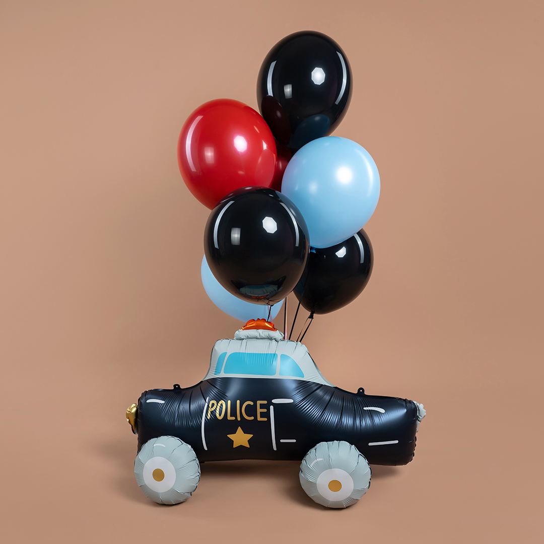 Шар (32''/81 см) Фигура 3D, Полицейская машина, 1 шт. в уп.