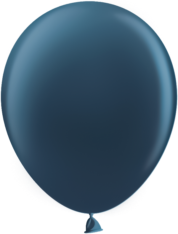 Шар (10''/25 см) Темно-синий, пастель ретро, 100 шт.