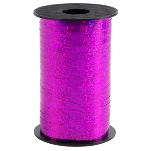 Лента полипропиленовая (0,5 см*250 м) Фуше, Голография, 1 шт.