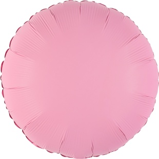 Шар (18''/46 см) Круг, Розовая Сакура, Матовый, 1 шт.