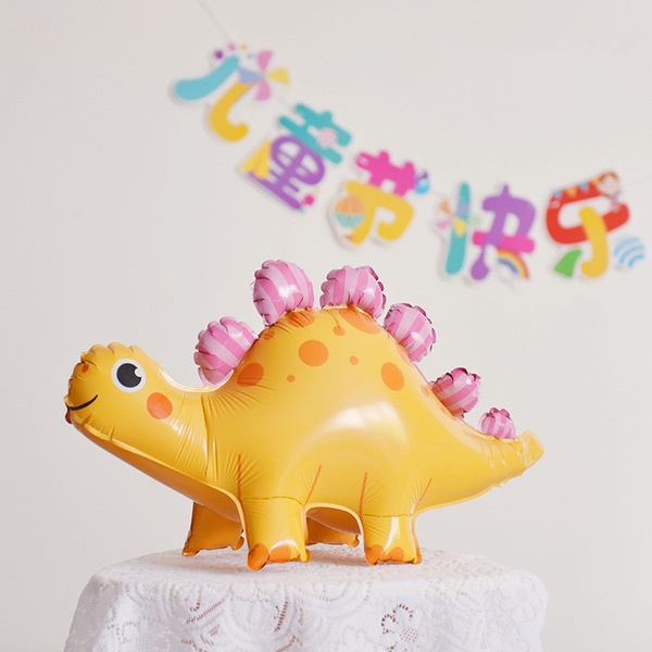 Шар 3D (22''/56 см) Фигура, Маленький динозавр, 1 шт.