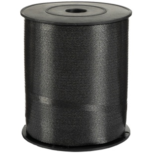 Лента полипропиленовая (0,5 см*500 м) Черный, 1 шт.