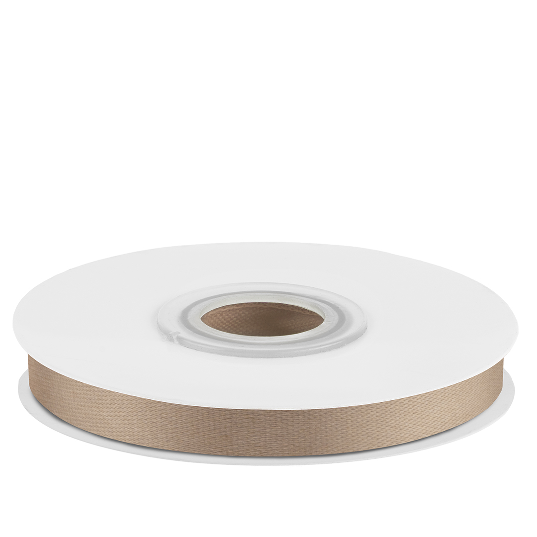 Лента атласная (0,7 см*22,85 м) Шампань, 1 шт.