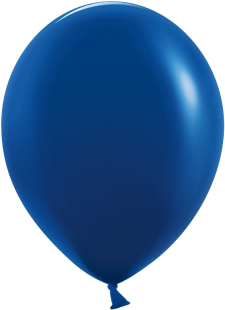 Шар (12''/30 см), Темно-синий, пастель ретро, 100 шт.