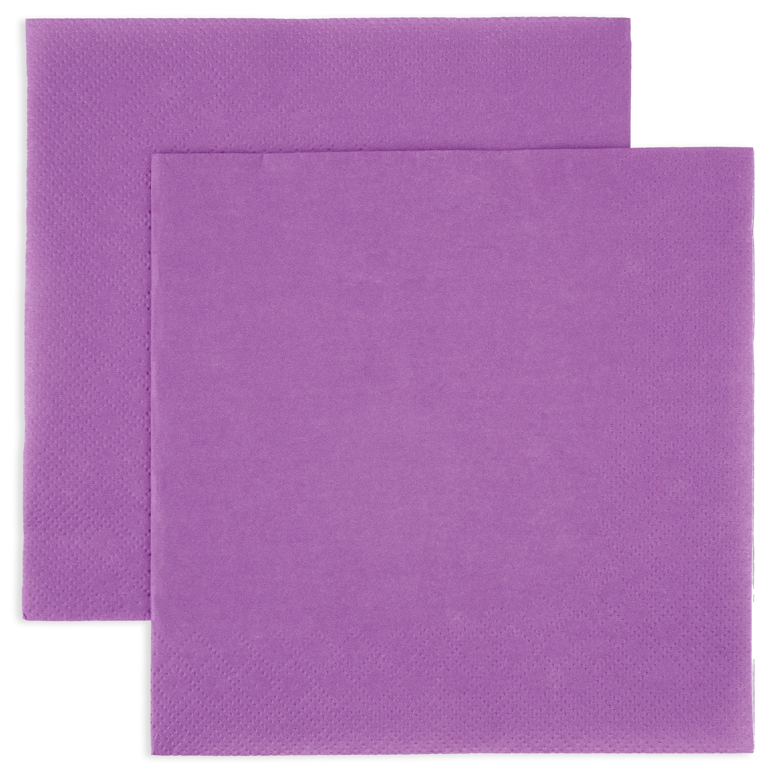 Сервировочные салфетки, Однотонные, Сиреневый, 33*33 см, 20 шт.
