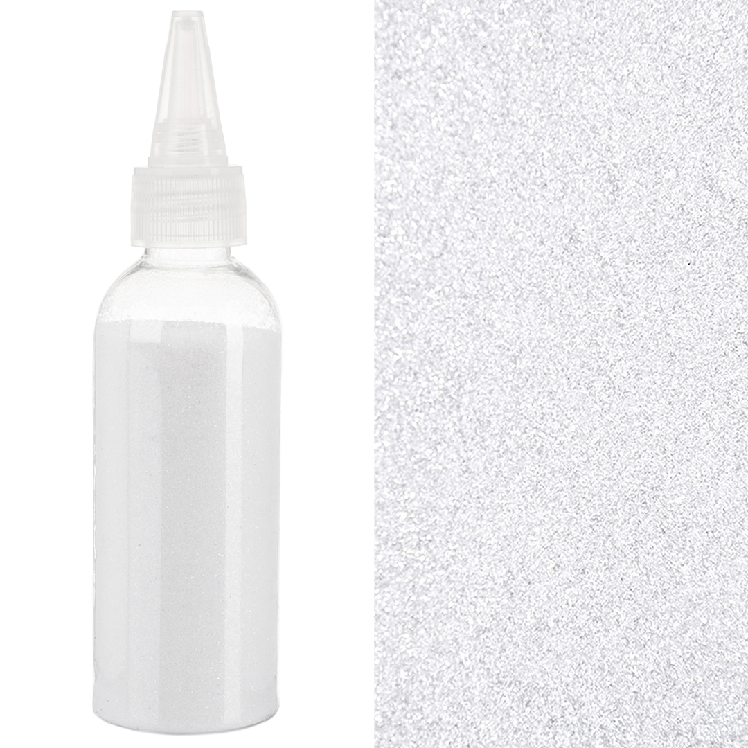 Глиттер Белый, 80 г.