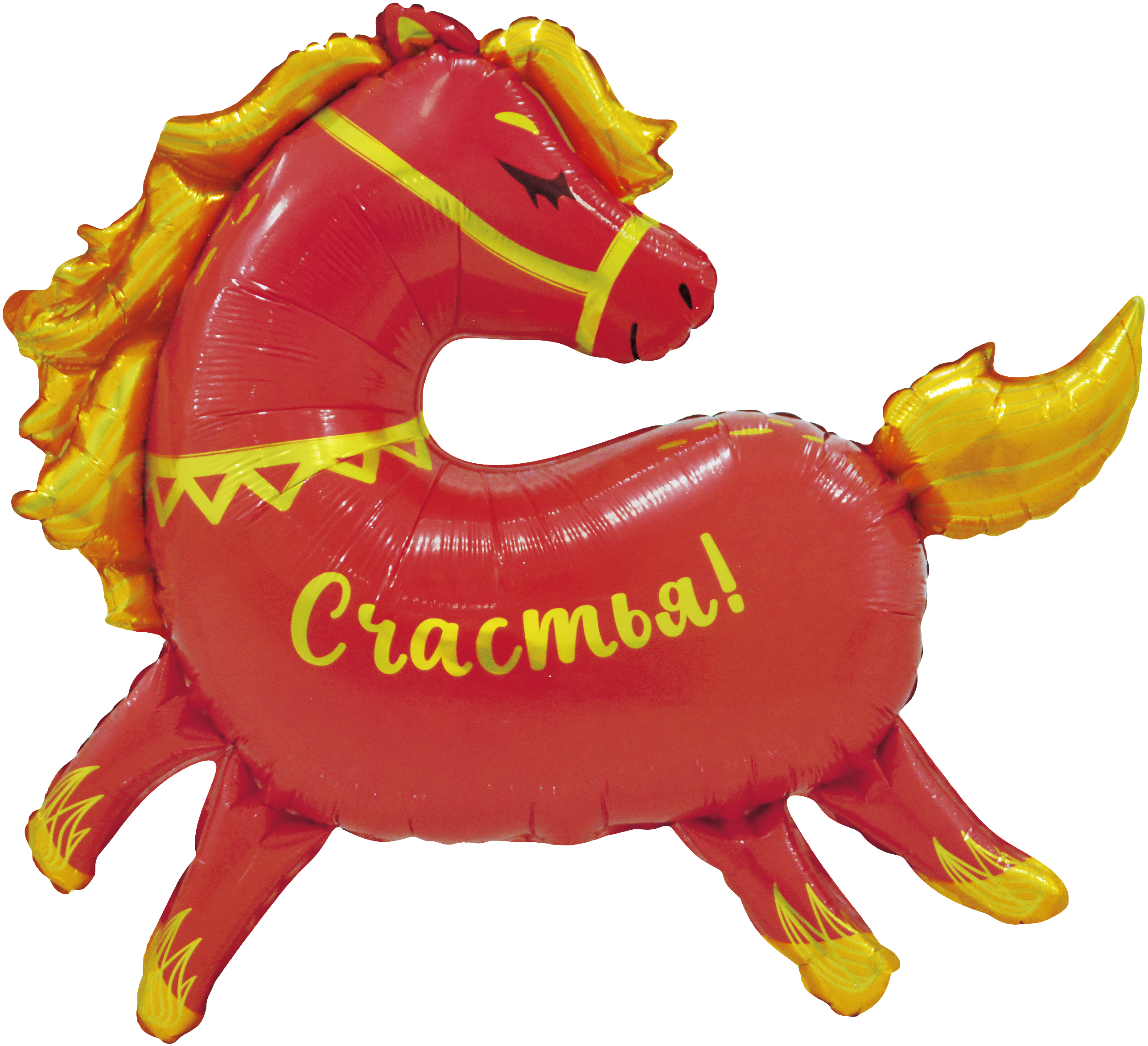 Шар (38''/97 см) Фигура, Лошадка, 1 шт. в уп.