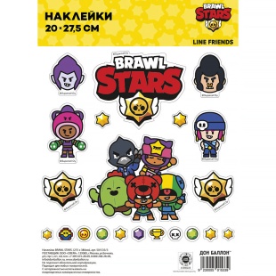 Наклейка Game Party, 20*27,5 см, 1 шт.