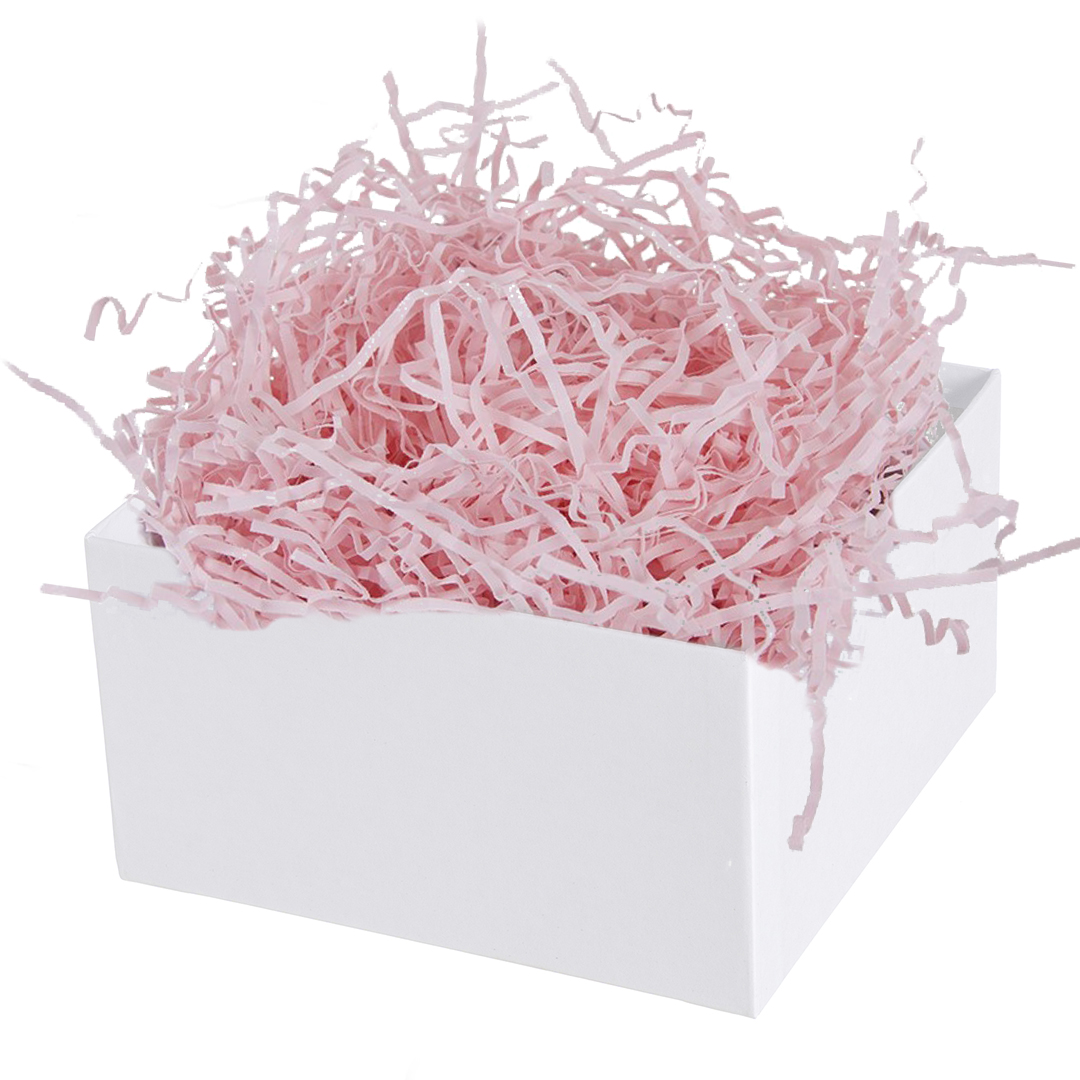 Наполнитель для коробок, бумага, Нежно-розовый фламинго, 50 г.
