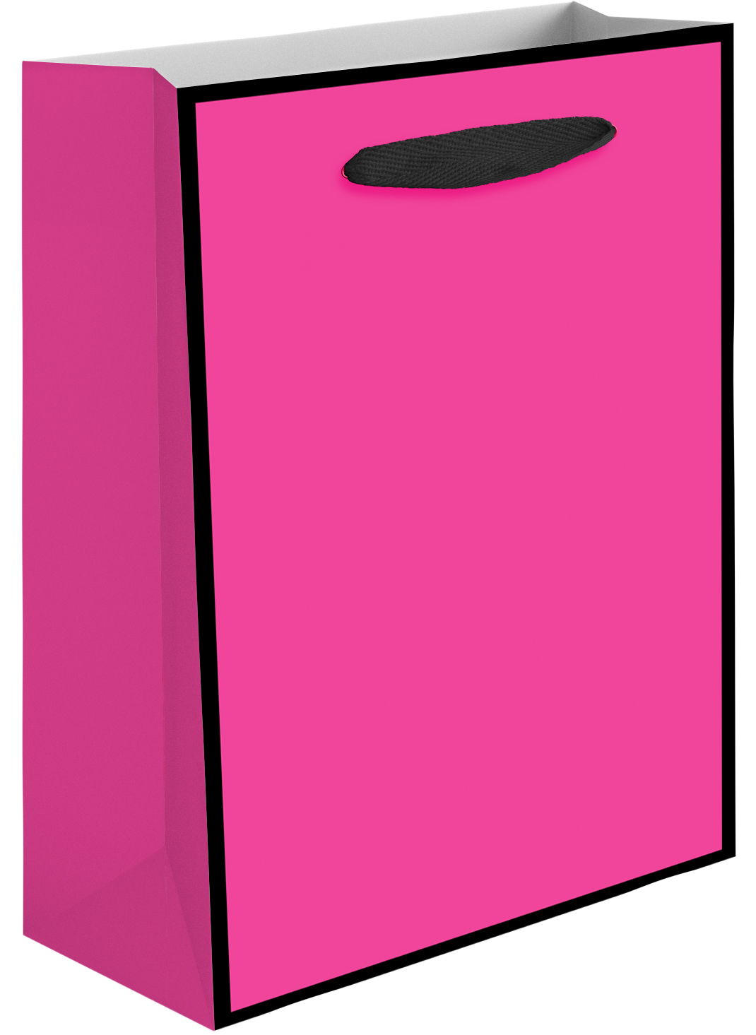 Пакет подарочный, 230гр, Премиум, Фуксия, 40*30*12 см, 1 шт.