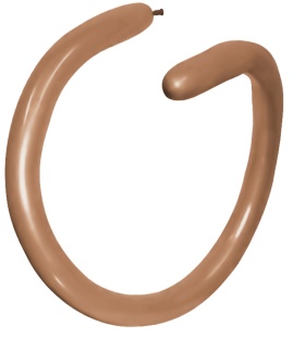 Шар (2''/5 см) ШДМ, Кофе (074), пастель, 100 шт.