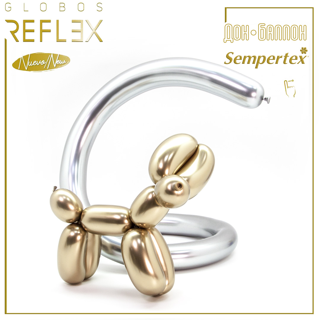 ШДМ (2''/5 см) Reflex, Зеркальный блеск, Серебро (981), хром, 50 шт.